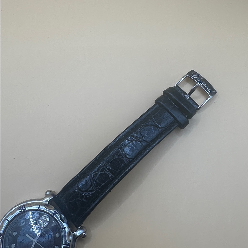 CHOPARD Happy Sport Floating Fish Deep Blue Y2K Watch - Picture 11 of 16